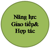 Oval: Năng lực Giao tiếp& Hợp tác 